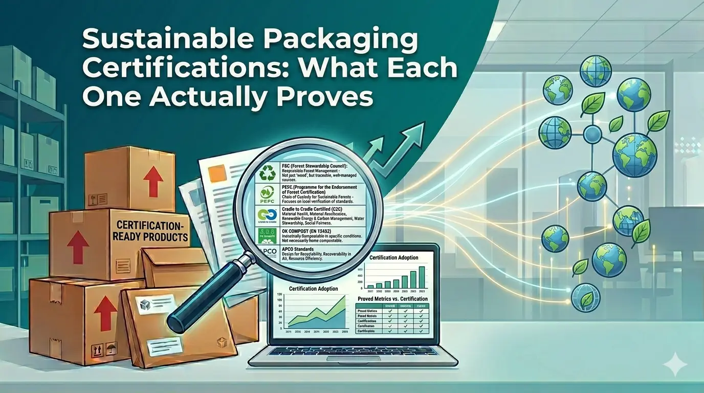 Sustainable Packaging Certifications: What Each One Actually Proves