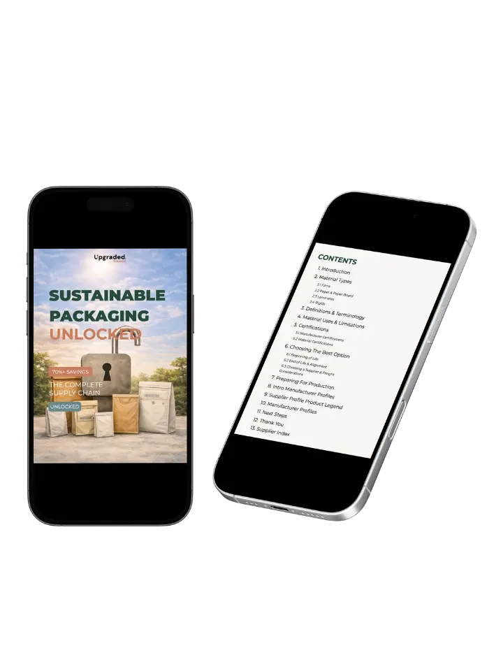 Interior page of the Complete Sustainable Packaging buyer's guide