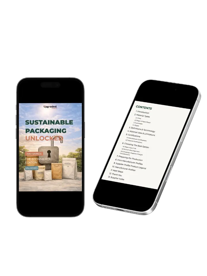 Interior page of the Sustainable eCommerce Packaging buyer's guide